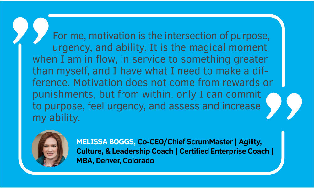 Melissa Boggs on Motivation